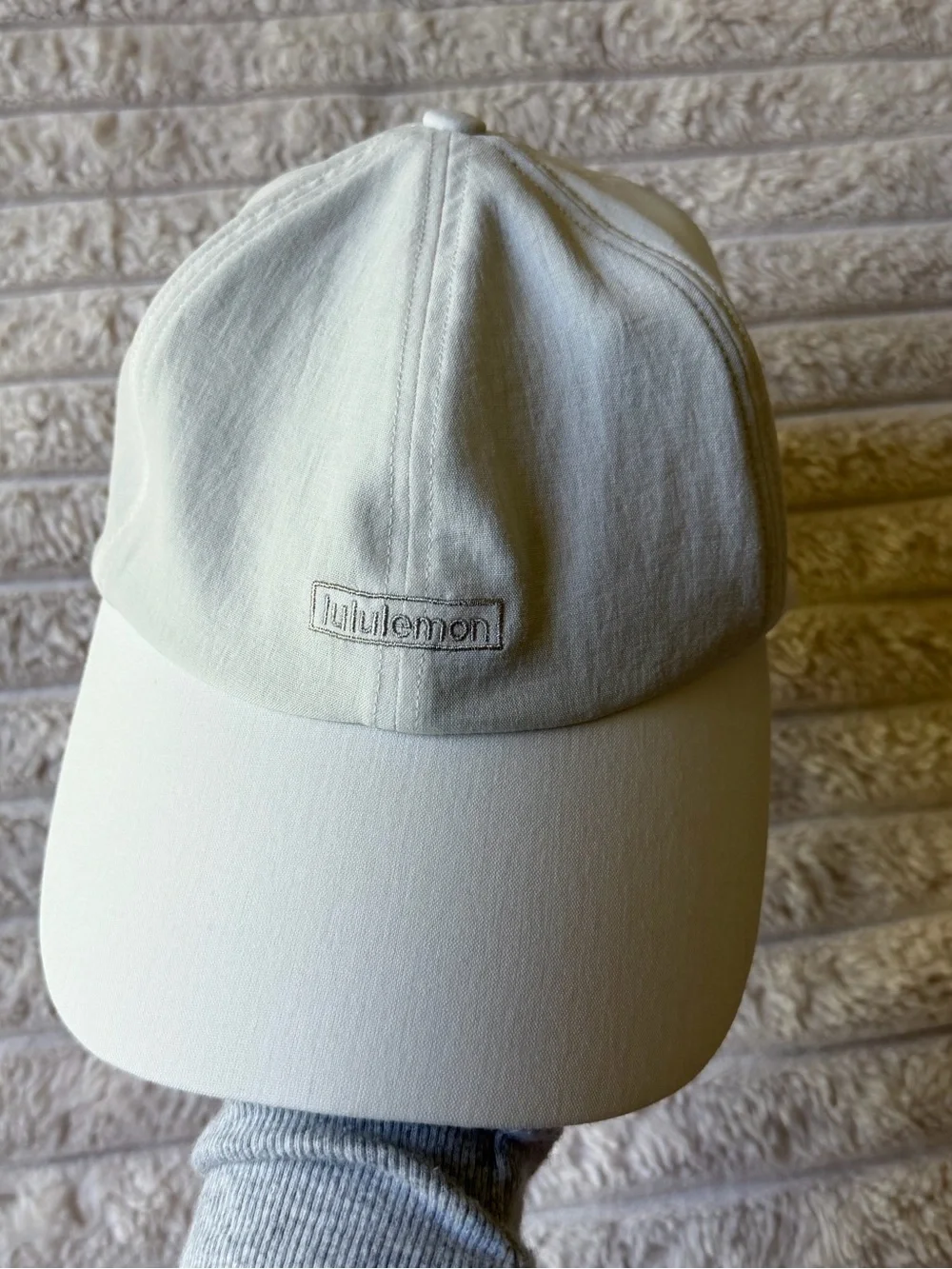 lululemon athletica Cream/White Baseball Cap